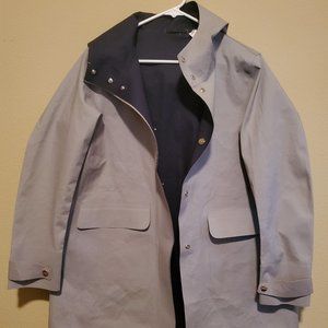 Men's Herno Gray Raincoat - Size 42